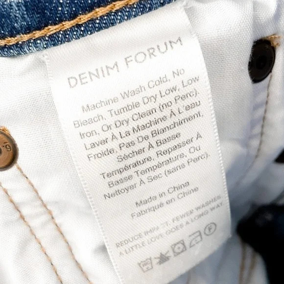 DENIM Forum High Rise Jeans - Picture 13 of 13
